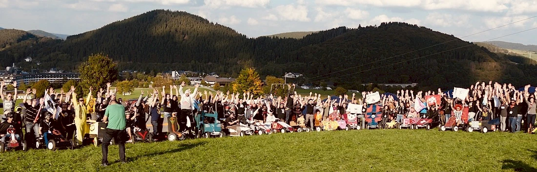 Seifenkistenrennen - Teambuilding für große Gruppen